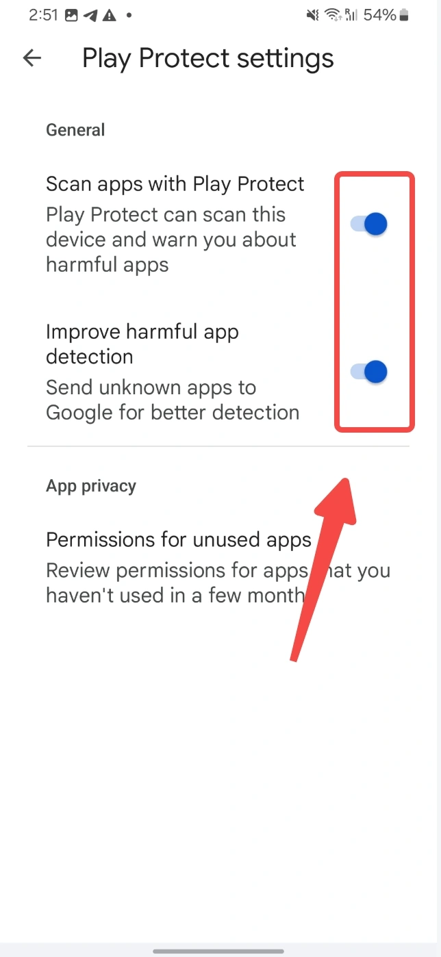 Tap Settings Icon